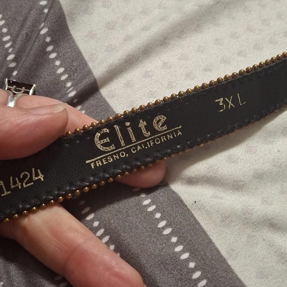 Elegant Gold Buckle Dark Brown Women's Belt